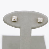Diamond Square Earrings