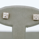 Diamond Square Earrings