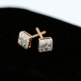 Diamond Square Earrings