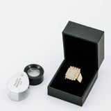 Rectangle Dome Ring