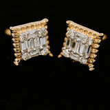 Square Baguette Earrings