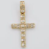 Baguette Cross Pendant - 1.85ct
