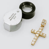 Baguette Cross Pendant - 1.85ct