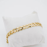 Concave Curb Bracelet - 8.25" x 9.2mm