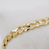 Concave Curb Bracelet - 8.25" x 9.2mm