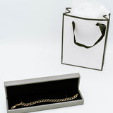 Concave Curb Bracelet - 8.25" x 9.2mm