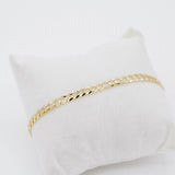 Concave Curb Bracelet - 8.5" x 4.7mm
