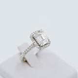 Cushion Engagement Ring