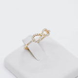 Diamond Infinity Ring