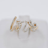 Diamond Love Ring