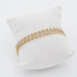 Diamond Miami Cuban Bracelet - 8" x 9.7mm