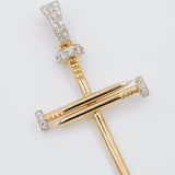 Nails Cross Pendant