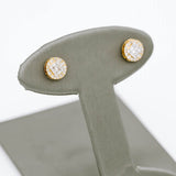 Round Cluster Earrings