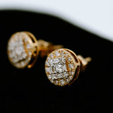 Round Cluster Earrings