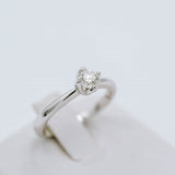 Round Solitaire Engagement Ring