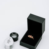 Ruby Flower Ring