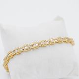 Square Cluster Bracelet
